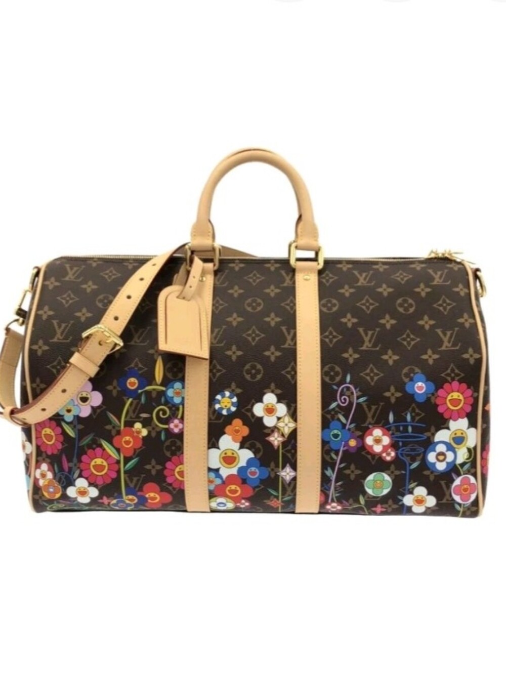 Super Smiley Garden Coated Canvas 45 All Kept Duffle